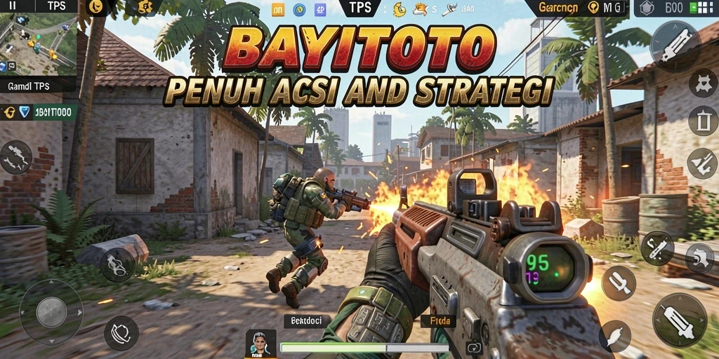 Tampilan menarik dari gameplay <strong>BAYITOTO</strong> dalam pertempuran yang mendebarkan.