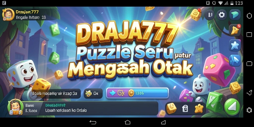 Tampilan menarik dari gameplay DRAJA777 yang menantang.