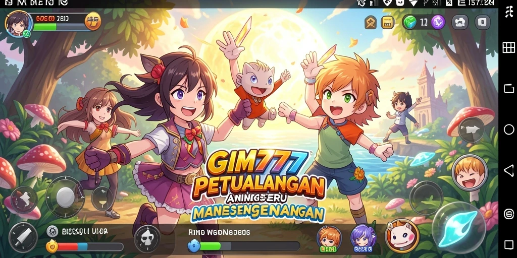 Tampilan menarik dari gameplay seru di GIM777.