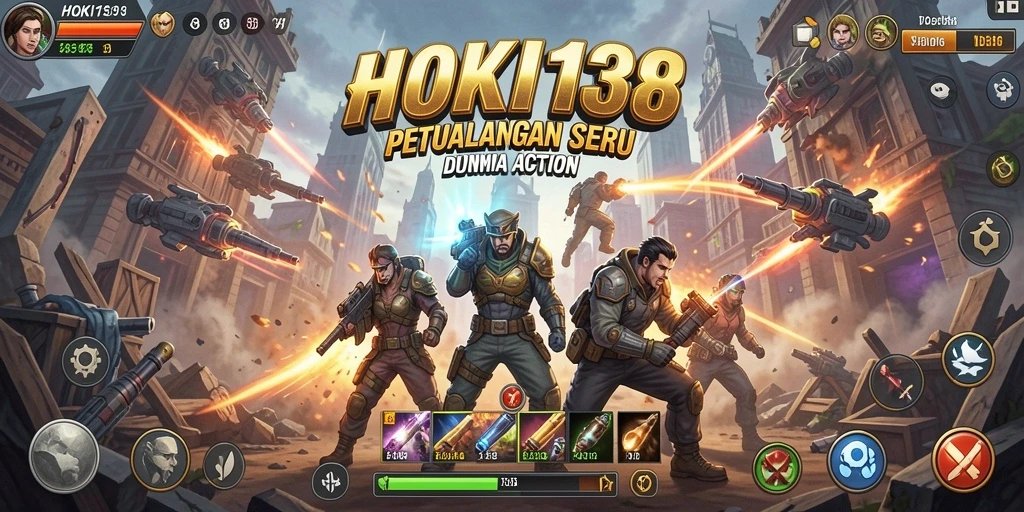 Tampilan gameplay seru dan mendebarkan di HOKI138.