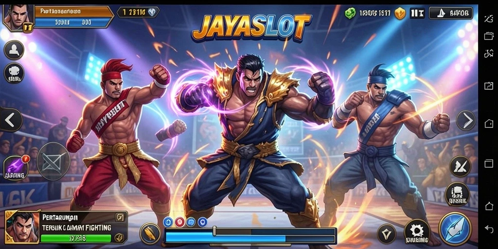 Tampilan gameplay yang intens dan seru dari JAYASLOT.
