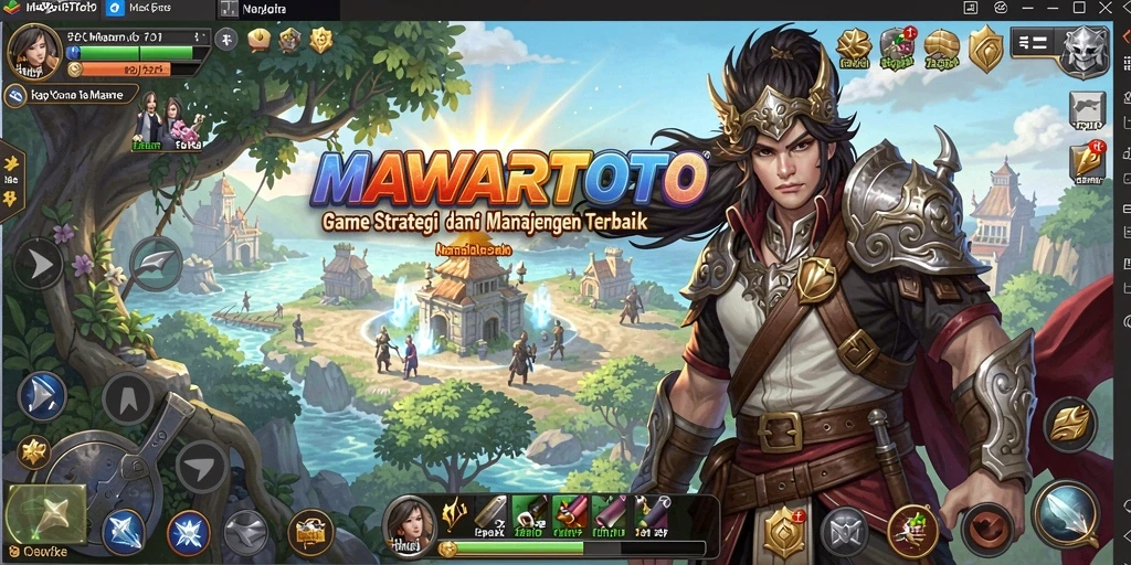 Tampilan gameplay seru dari MAWARTOTO dengan elemen strategi.