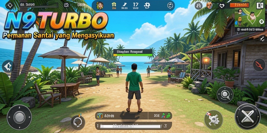 Tampilkan gameplay seru N9TURBO yang menghibur.