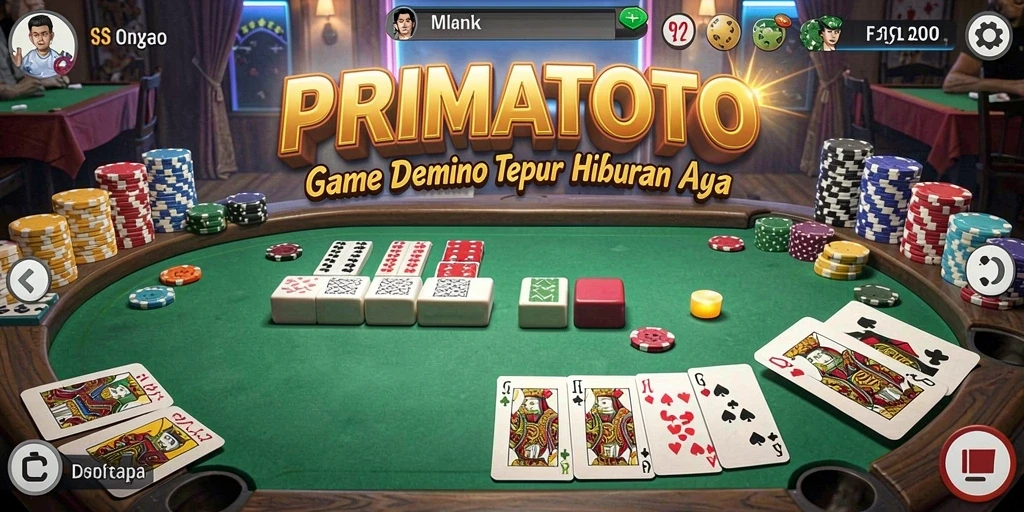 Gambaran gameplay menarik game Domino PRIMATOTO