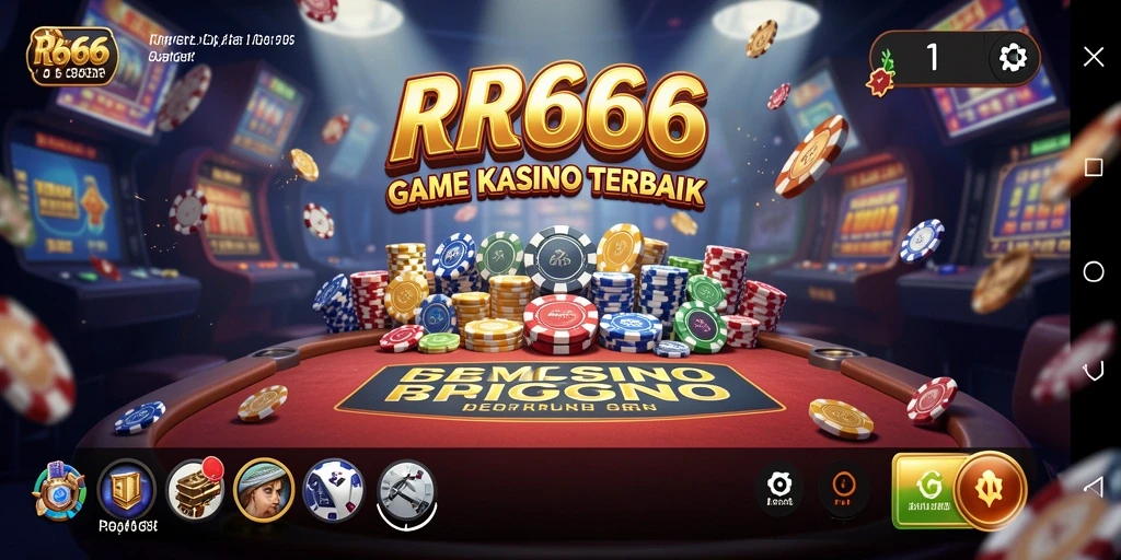 Screenshot menunjukkan gameplay yang mengasyikkan di RR666 dengan berbagai pilihan permainan Kasino.