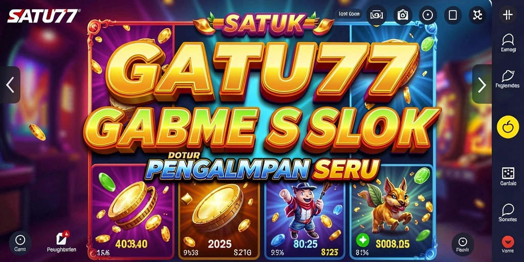 Tampilan menawan dari gameplay SATU77 yang seru dan menarik.