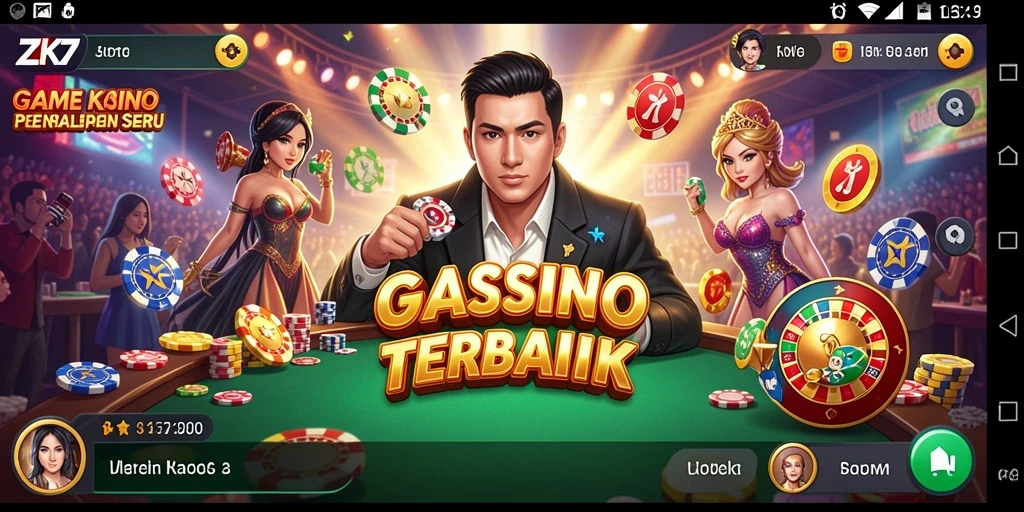 Screenshot gameplay ZK7 dengan tampilan yang menarik.